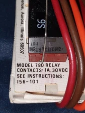 BRK Smoke Detector Relay Model 780 1A 30VDC for Model 778 Residential Fire Warn