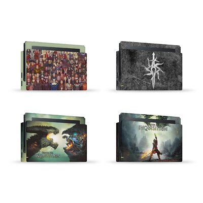 EA BIOWARE DRAGON AGE INQUISITION VINYL SKIN FOR NINTENDO SWITCH CONSOLE & DOCK