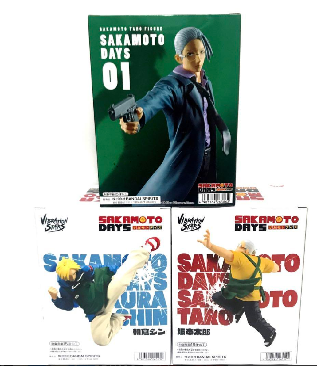 SAKAMOTO DAYS VIBRATION STARS Taro Sakamoto Shin Asakura Figure