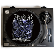 Emperor Black Metal band Turntable Slipmat for Vinyl Records Norwegian death lp