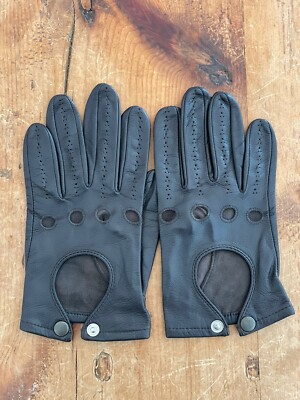 Fownes Driving Gloves, Brown, Medium