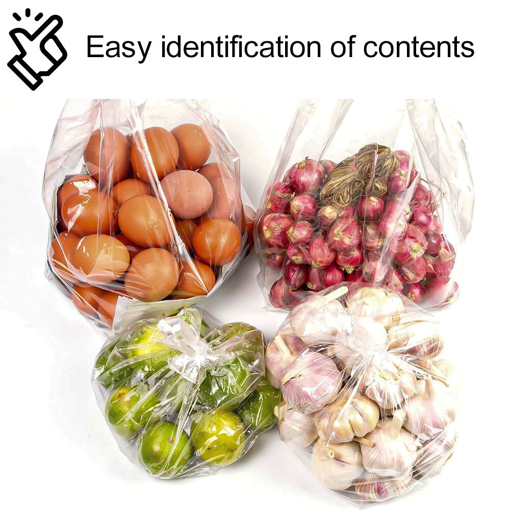 1000 x HD Butcher Counter Food Storage Freezer Polythene Bags 10 in x