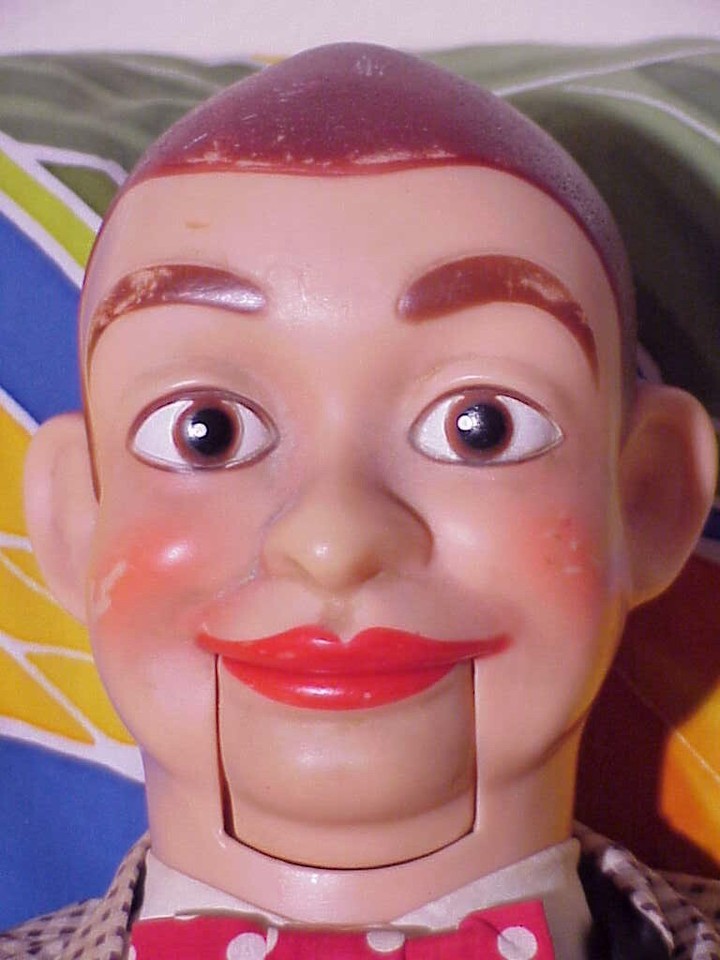 1960s KNUCKLEHEAD SMIFF Ventriloquist Dummy Doll by Juro Novelty