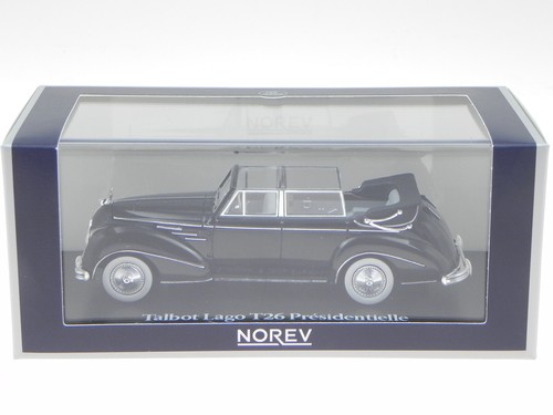 Talbot Lago T26 Presidentielle 50 Auriol Modellauto 580023 Norev 1:43 - Bild 4 von 4