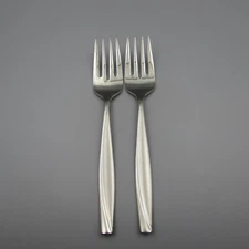 Oneida Stainless CAMLYNN Large Serving Forks - Set of Two New