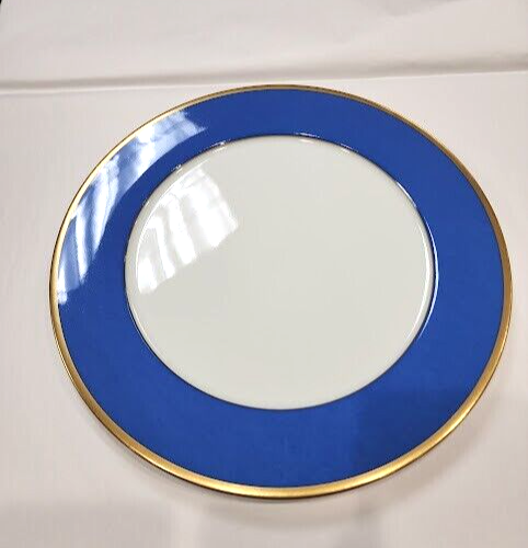 HAVILAND & PARLON "Arc En Ciel Monet Blue" Service 11.75 AUTHORIZED DEALER - Picture 1 of 5