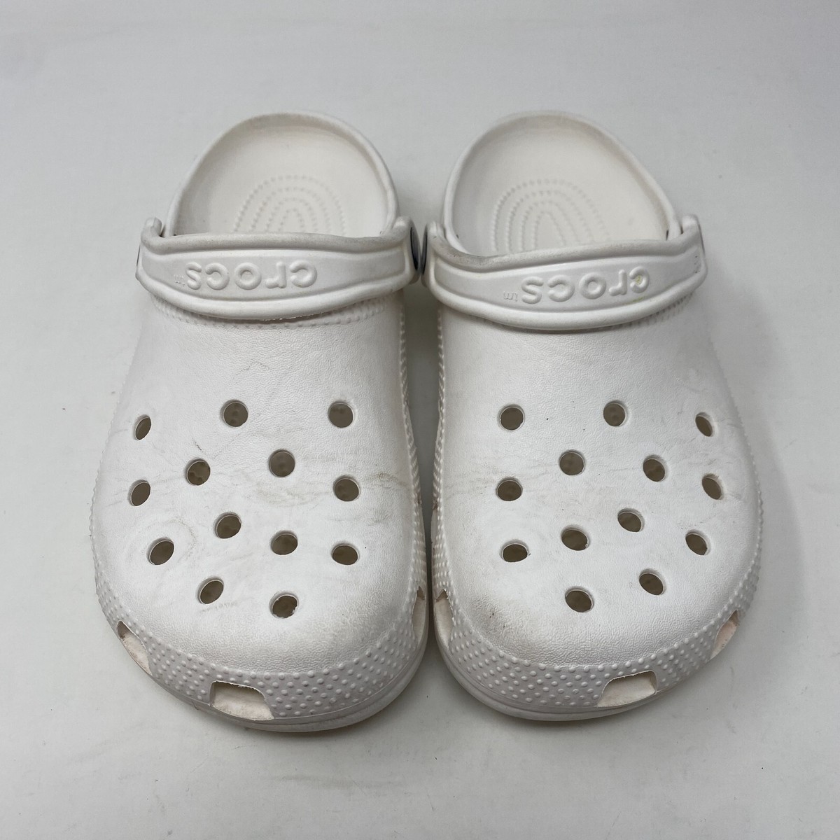Crocs Classic Clogs Shoes White Unisex Men's Size Women's Size