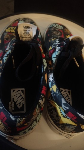 Men's size 9 (10½W) Rare Star Wars - Van's OTW Canvas Sneakers (TB4R) Used/VGood - Picture 5 of 14