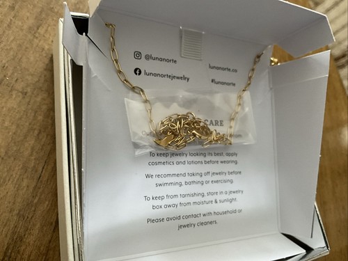 Luna Norte Charm Necklace With Genuine Stones New In Box - Picture 5 of 5