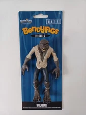 Noble Toys Universal Monsters Bendyfigs Minis Wolfman