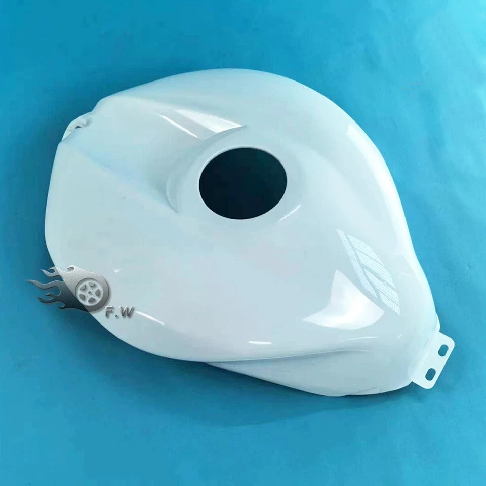 Cubierta del tanque de combustible de gas pintado de fibra de carbono carenado ABS para Yamaha YZF R6 2006 2007 Foto 3 de 4