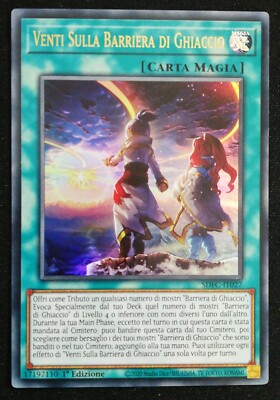 WINDE AN DER EISBARRIERE Ultra Rare auf Italienisch SDFC-IT027 YUGIOH