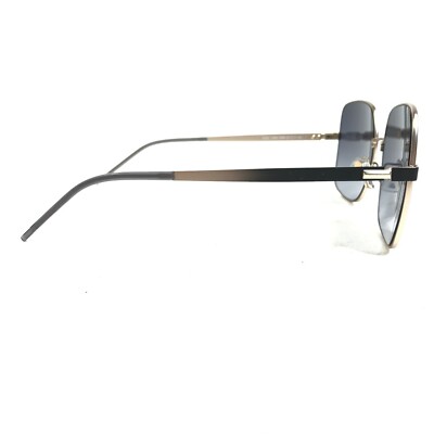 Hugo Boss Sunglasses BOSS 1160/S I469O Black Gold Square Frames with Gray Lenses Hugo Boss Sunglasses BOSS 1160/S 821QT CL 2 Gold Green  main image 4