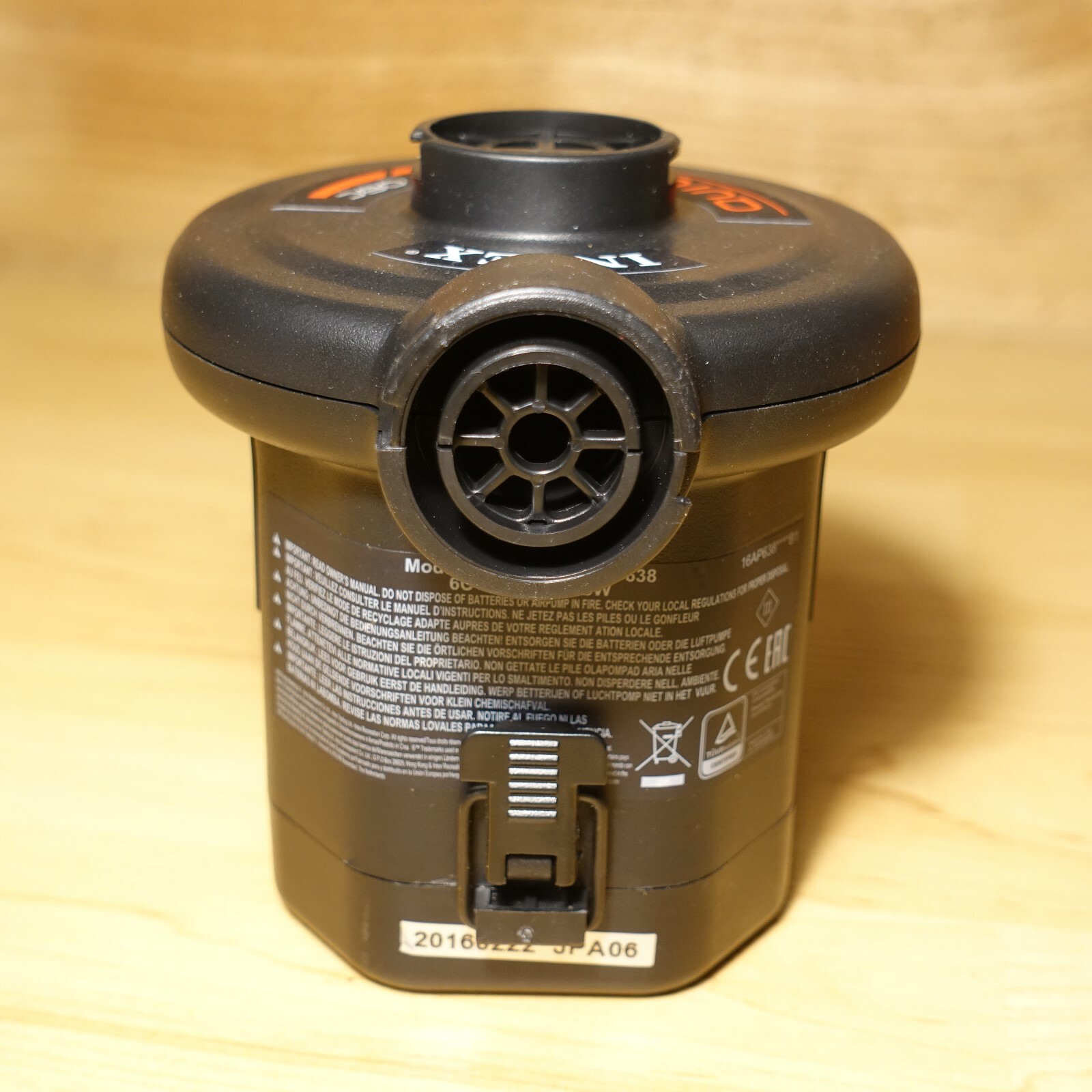 Intex Quick Fill 06C Battery Operated Air Pump Model AP638 Swanky