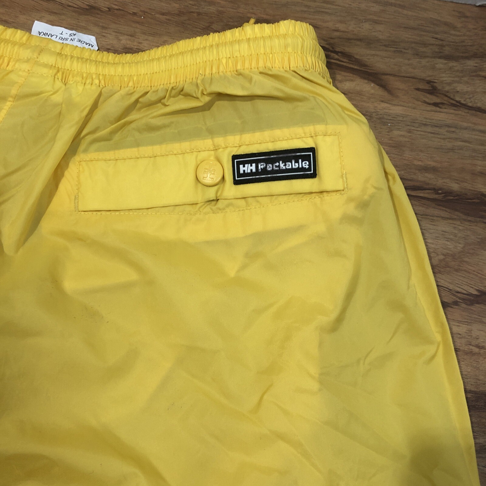 Helly Hansen Packable Yellow Outer Shell Pant Wom… - image 9