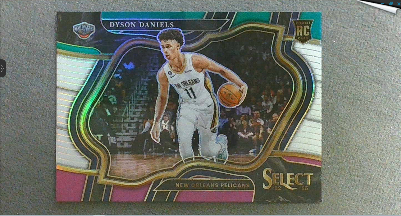 2022-23 Select Courtside Green White Purple Prizm #271 Dyson Daniels Pelicans