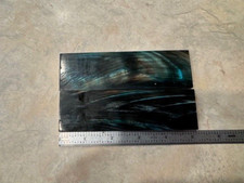 BEAUTIFUL BLUE COLORED BUFFALO HORN KNIFE HANDLE MATERIAL BLANK SCALES