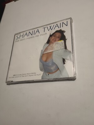 SHANIA TWAIN - THAT DON'T IMPRESS ME MUCH / YOU'RE STILL THE ONE GREAT CD NEW