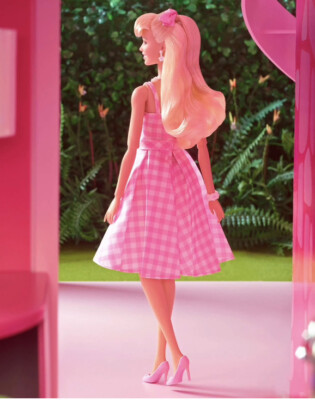 BARBIE THE MOVIE Collectible Doll Margot Robbie as Barbie Pink Power