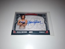 Michelle Waterson /10 Topps UFC 2016 Museum Archival Autograph MMA Trading Card