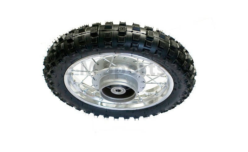 Dirt Pit Bike Rear Wheel Tire Rim Assembly 50cc Parts for Suzuki