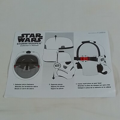 Star Wars Rubie's Stormtrooper Helm – Originalgetreues Cosplay, Einheitsgröße