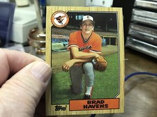 1987 Topps Baseball BRAD HAVENS FROM VENDING # 398