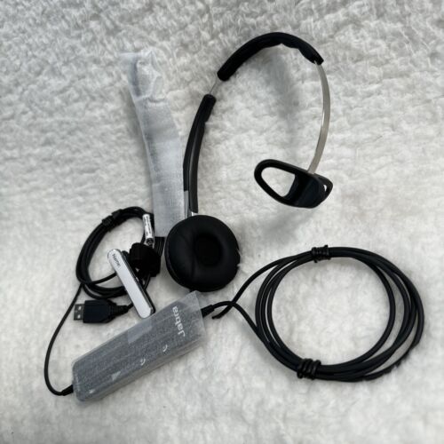 Jabra BIZ 2400 II HSC021 Hands Free Headset, Microsoft Teams / Skype - NEW - Picture 4 of 9