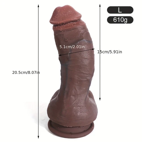 Dildo9.6 Inch Realistic Lifelike Huge Real Dong Suction Cup Waterproof Women Toy - Picture 8 of 29