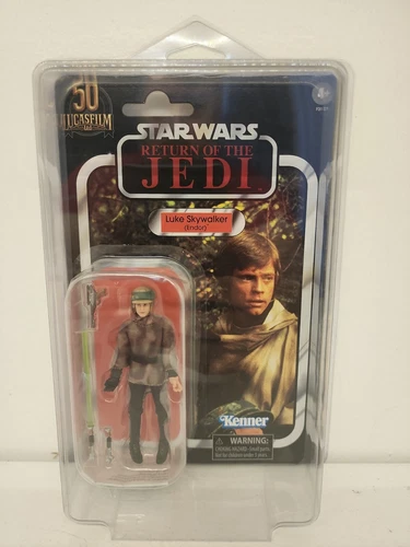 STAR CASE INCLUDED TVC WARS VINTAGE COLLECTION LUKE SKYWALKER ENDOR VC198 50th