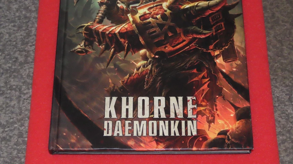 Games Workshop Warhammer 40,000 Codex Khorne Daemonkin 2015 Hardback Book GW 7th - Image 3 of 4