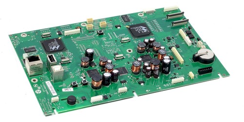 HP OfficeJet X451 Formatter Board CN459 -80037 Assy Parts CN463 -60005 gebraucht