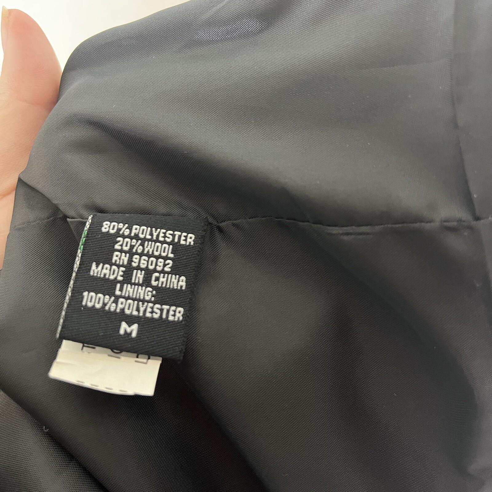 Willi Smith Houndstooth Jacket Medium Cropped Bel… - image 11