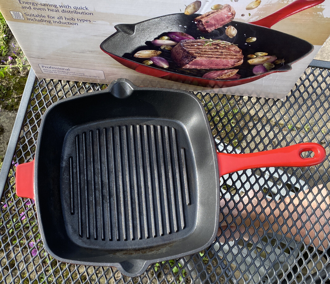 Ernesto Cast Iron Grill Pan eBay