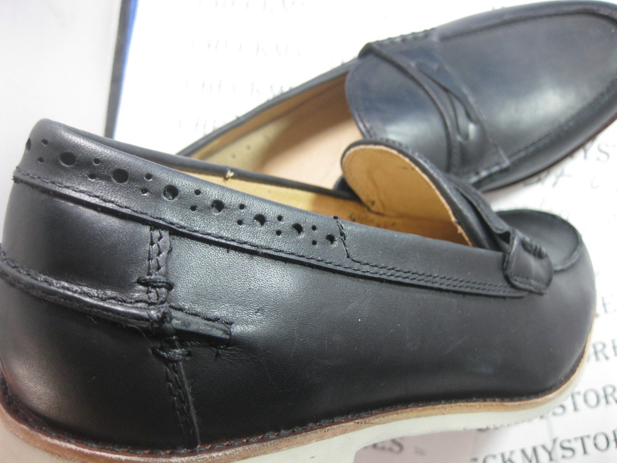 J.D. Fisk Scully Black Leather New Mens Loafers NIB J.D.Fisk Scully PREMIUM Mens Leather Loafers Shoes BLACK  main image 2