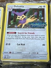 Celestial Storm Prerelease Delcatty SM132 Sealed Deck on eBay