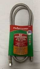 Fluidmaster 38 60 Stainless Steel Dishwasher Connector With Inlet Elbow 6w60