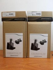 Plantronics CS540 Headset  Lifter Set - Black Lot of 2 