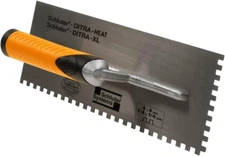 Ditra Heat/Xl Square-Notch Trowel - Ideal for Installing Ditra-Heat and Ditra-Xl
