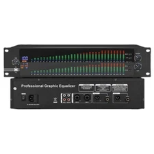 EQ-323 Dual 31-band Graphic Equalizer Spectrum Digital Equalizer for Stage NEW
