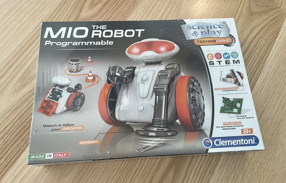 Skat alkohol Fearless Mio The Programmable Robot By Clementoni Educational Science Toy Factory  Sealed | eBay