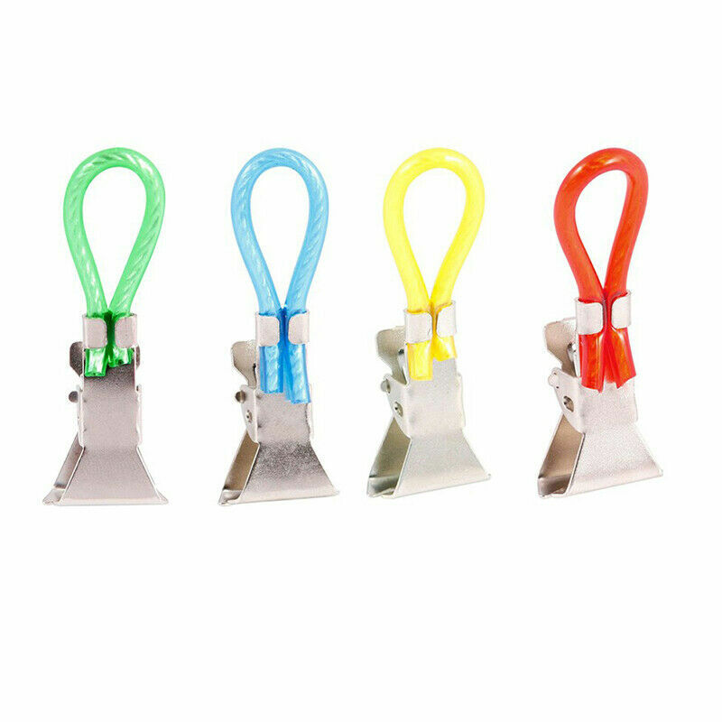Mrs.Hinch Tea Towel Clips Kitchen Bath Towels Cloth Hangers Hooks Pk 5