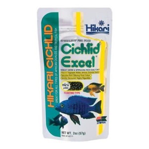 Hikari 8 8ounce Cichlid Excel Floating Pellets for Pets Medium Ship