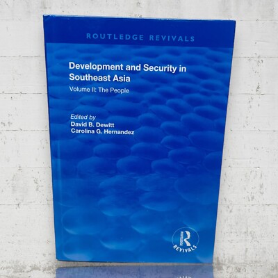 Development And Security in Southeast Asia: Volume II: The People (Routledge Rev
