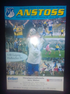 Locomotive VfB Leipzig-Hallescher FC HFC 2000/01 OL Program