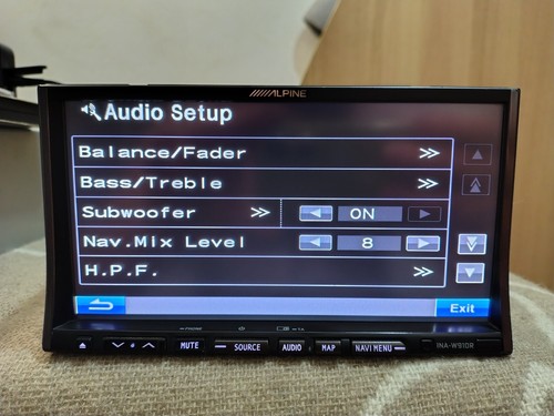 Alpine INA-W910R Car Stereo Mobile Media Station Fully Working Good Shape - Imagen 7 de 24