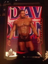 2014 Topps WWE #15 David Otunga BLACK Parallel Mint