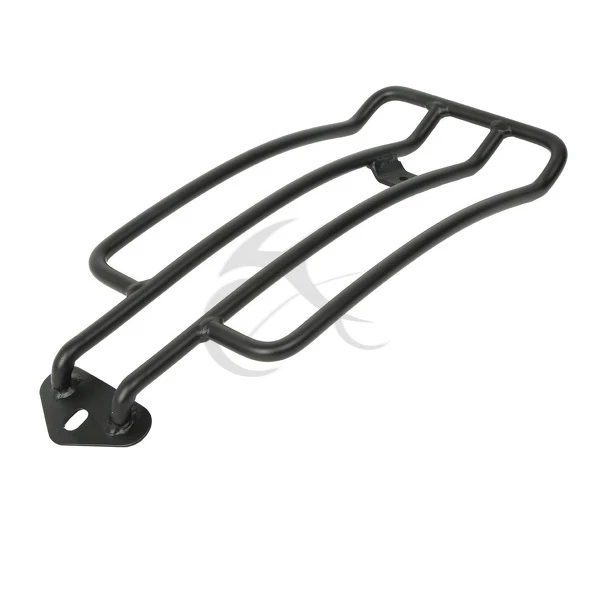 Portaequipajes asiento solo negro apto para Harley Sportster XL 883 1200 1985-2003 2002 Foto 3 de 4