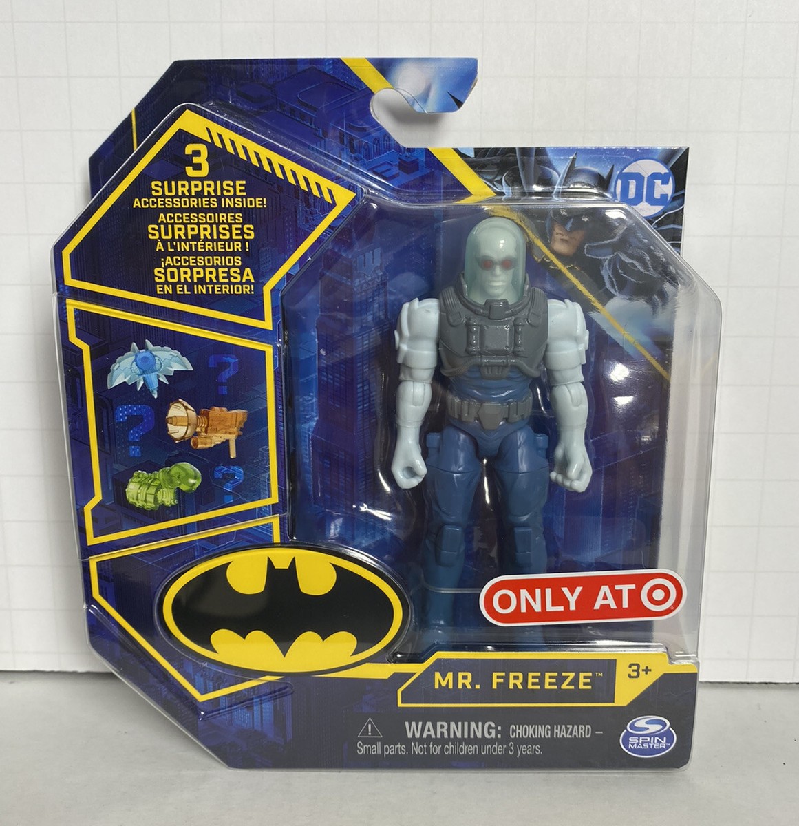 NEW 2021 Spin Master DC - The Caped Crusader Figure: MR. FREEZE
