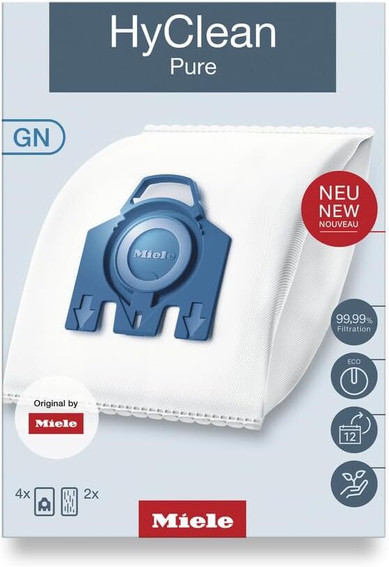 Vacuum Bag Set Includes 10 Motor and 10 Air Filter for Miele G, N 3D Efficiency HYCLEAN (40-Pack) Vacuum Bag Set Includes 10 Motor and 10 Air Filter for Miele G, N 3D Efficiency HYCLEAN (40-Pack)